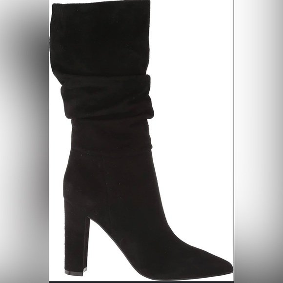 Mark Fisher Gomer Slouch Boots Black Suede size 8 - Picture 2 of 8